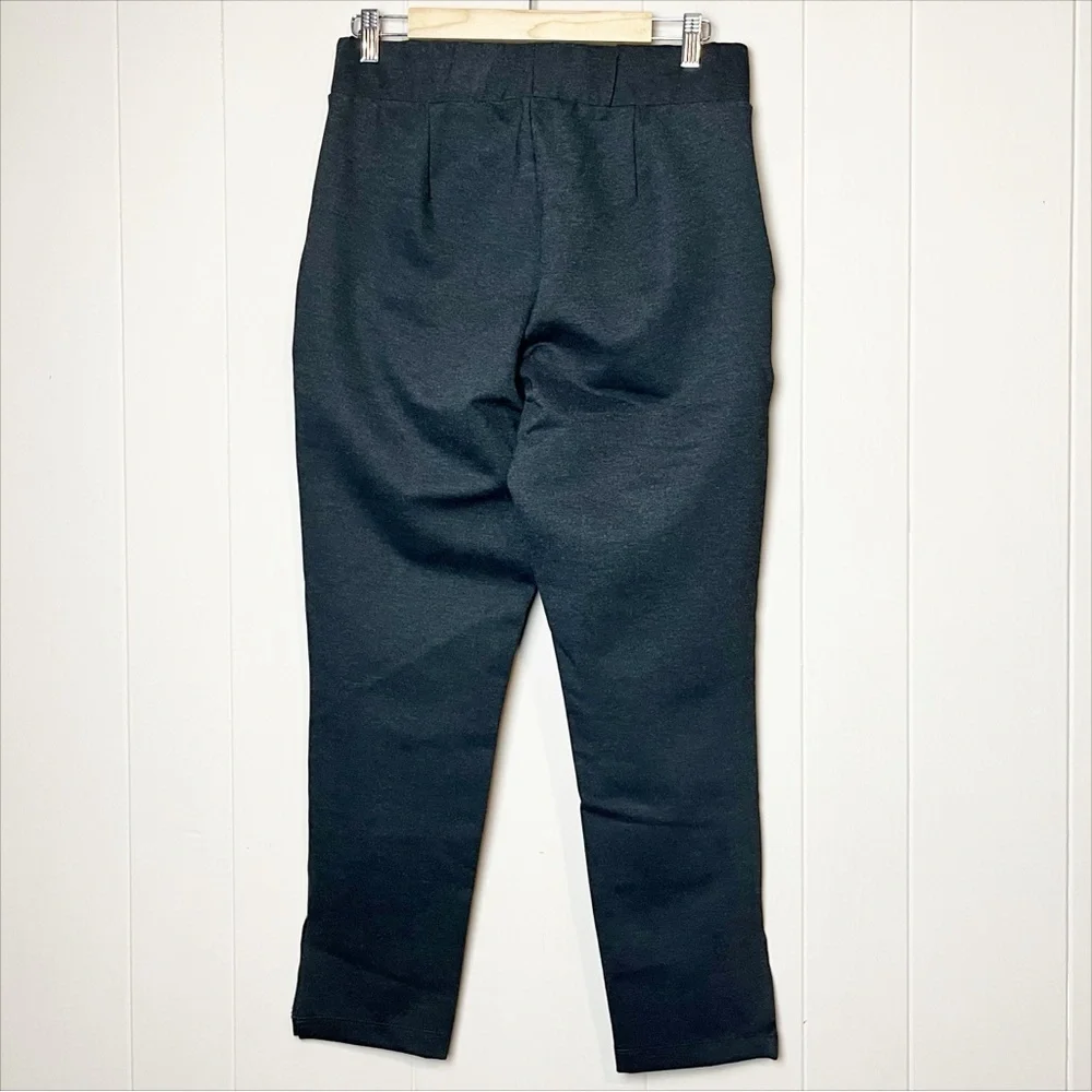 Universal Standard NWT‎ Smart Signature Ponte Pants XS charcoal gray side slit